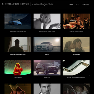 Online il sito di Alessandro Pavoni Cinematographer