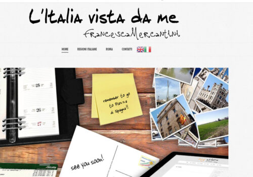 Il nuovo sito di Francesca Mercantini
