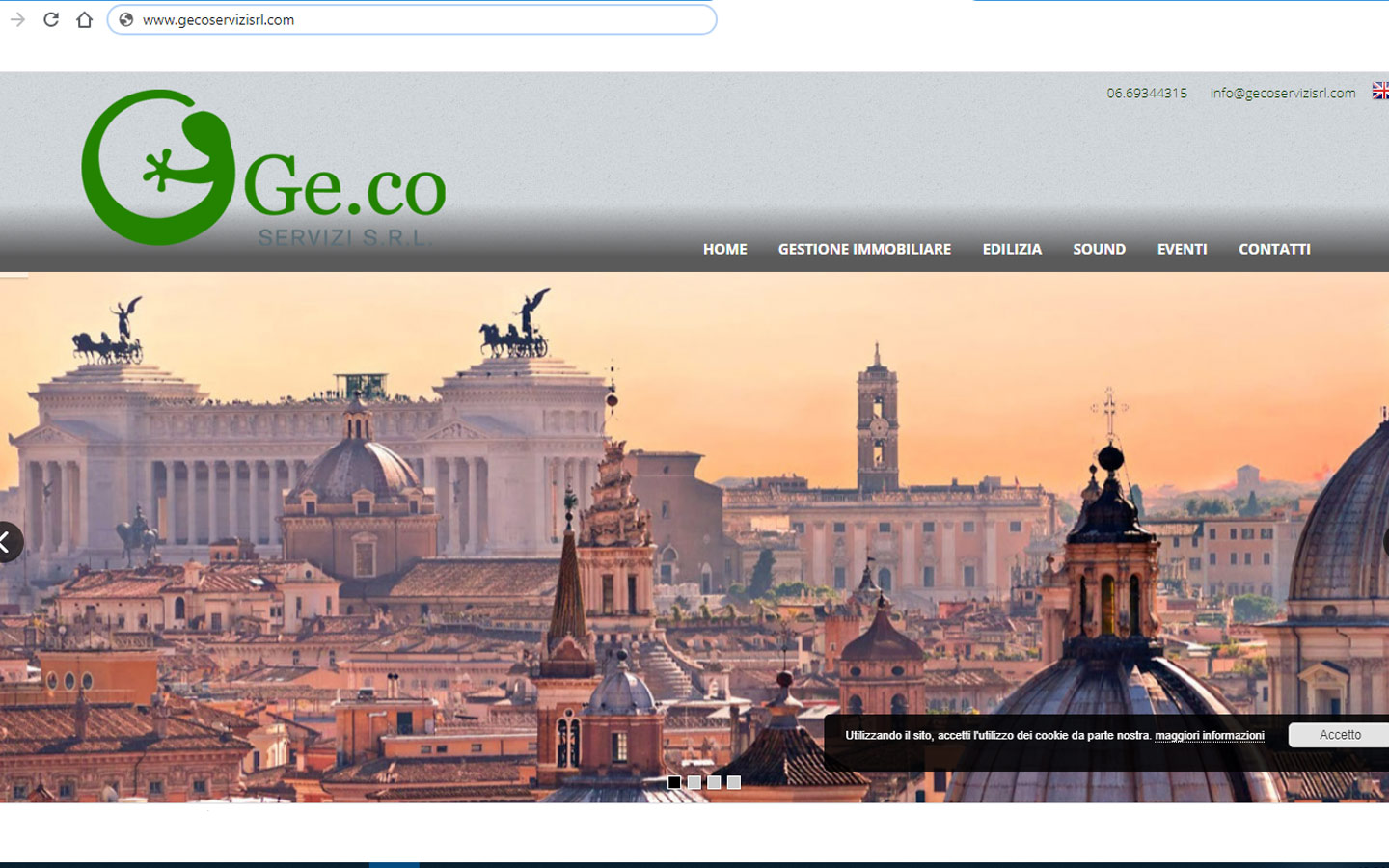 On line il nuovo sito della Geco Servizi