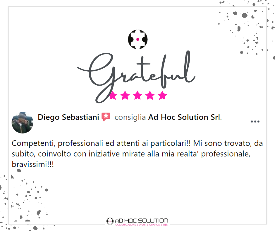 Clienti Soddisfatti – Diego Sebastiani