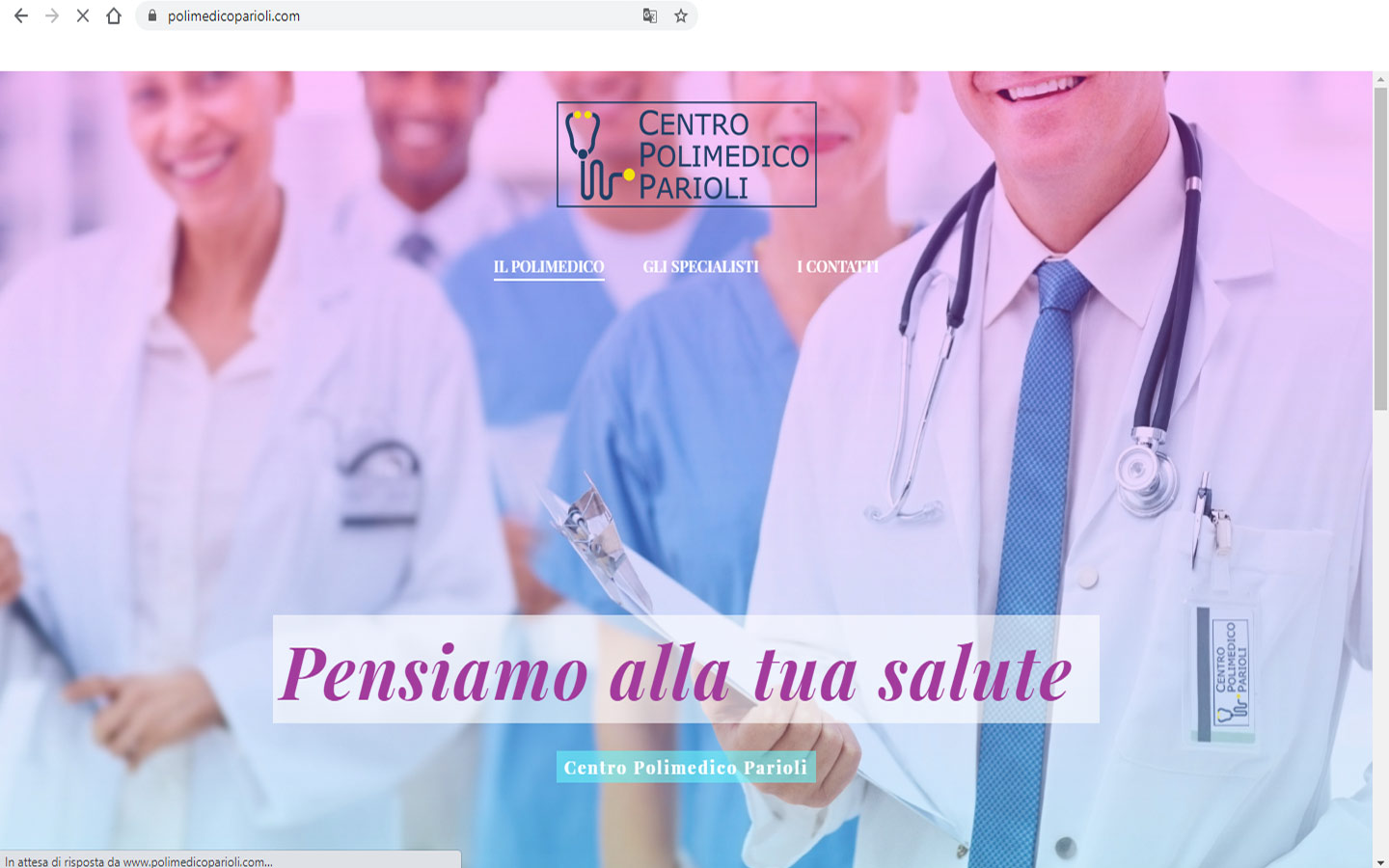 Scopri di più sull'articolo On line il nuovo sito web del Centro Polimedico Parioli