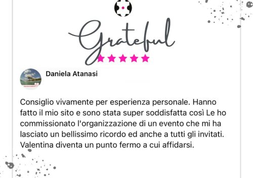 Clienti Soddisfatti – Daniela Atanasi